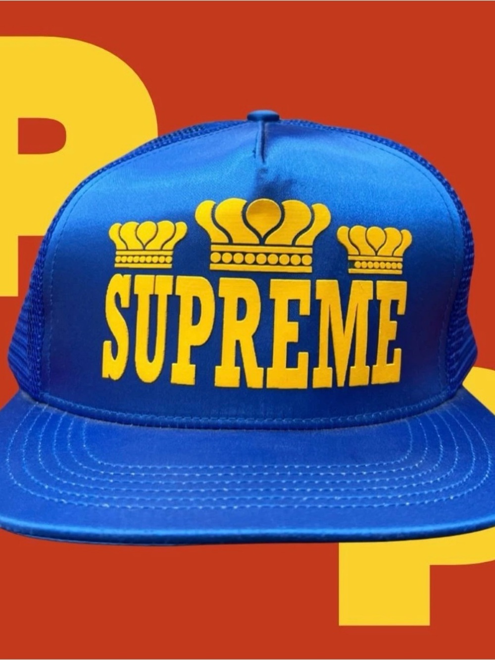 Supreme King's Crown Trucker Hat